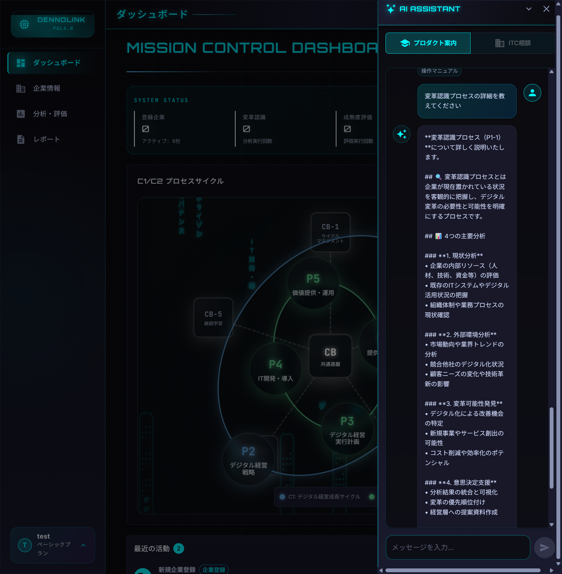 チャットアシスタント